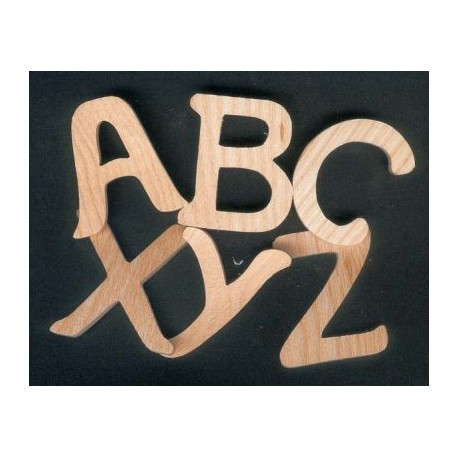 Découpe de lettre Bois
