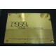 Plaque Laiton Poli - Epaisseur 2mm Format 30x20cm